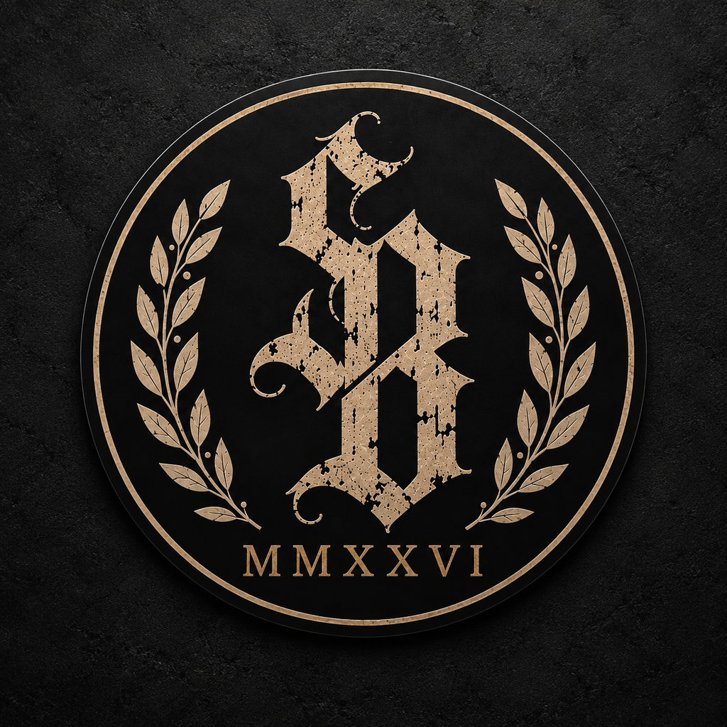 SIGNAL BLACK — LAUREL CREST STICKER